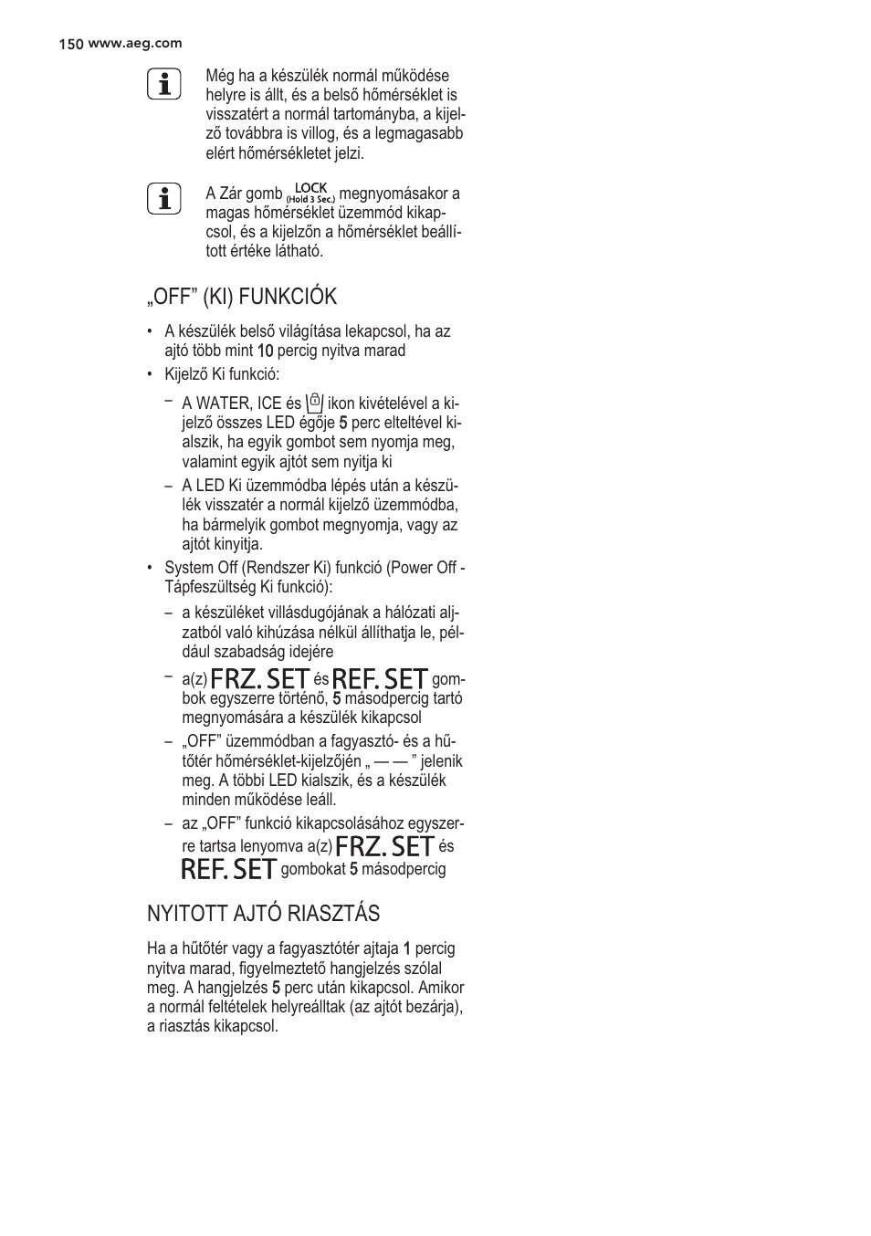 AEG S56090XNS1 User Manual | Page 150 / 200