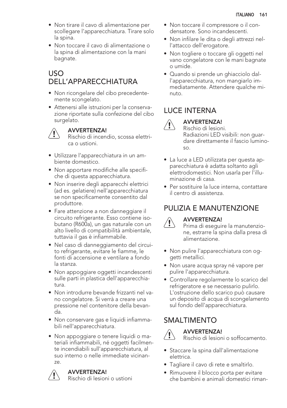 AEG S56090XNS1 User Manual | Page 161 / 200