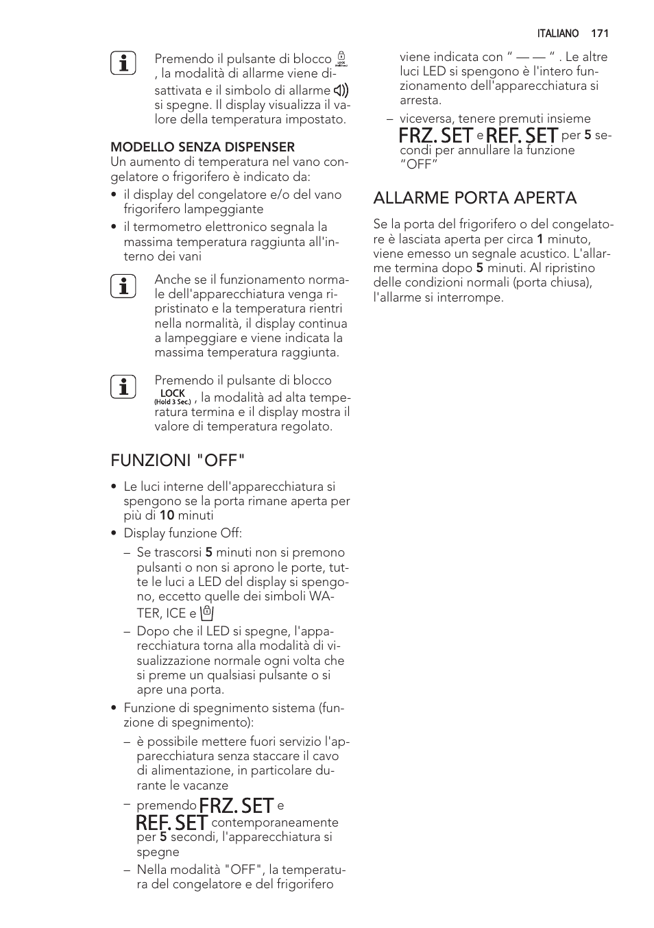 Frz.set, Ref.set | AEG S56090XNS1 User Manual | Page 171 / 200