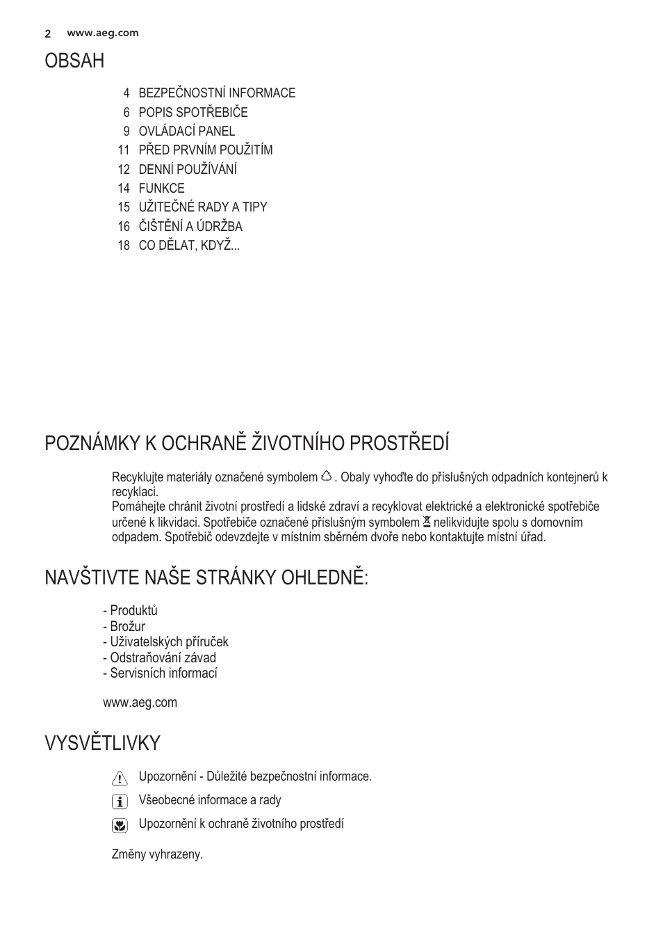 AEG S56090XNS1 User Manual | Page 2 / 200