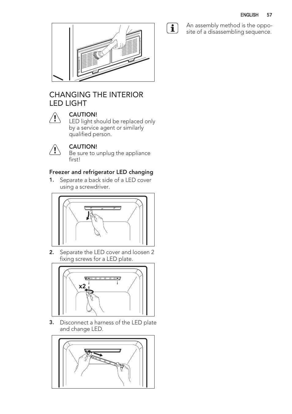 AEG S56090XNS1 User Manual | Page 57 / 200