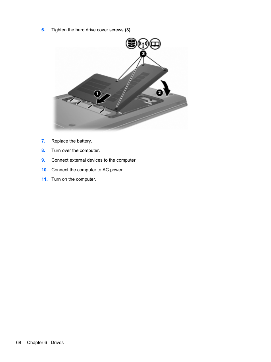 HP Pavilion dv6-4051nr Entertainment Notebook PC User Manual | Page 74 / 107