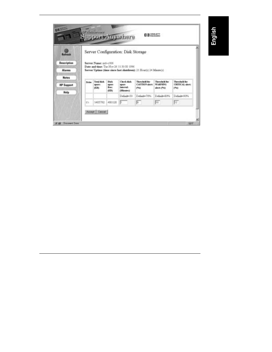 HP Netserver E Server series User Manual | Page 75 / 104