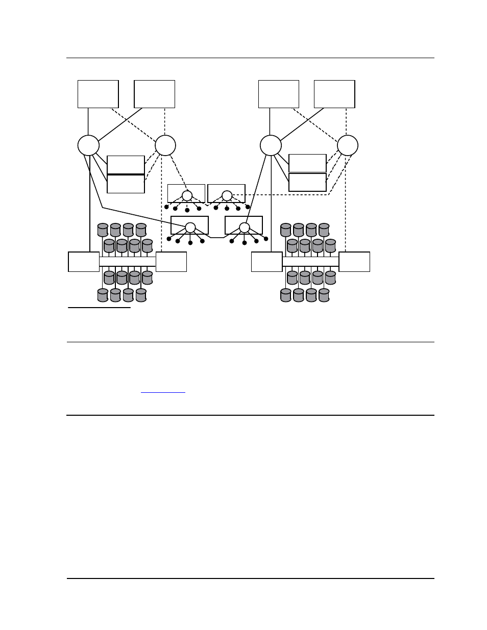 Tools for monitoring system status, Figure 19-1, Example: simple system configuration diagram | Table 19-1, Tools to use for system monitoring | HP NonStop G-Series User Manual | Page 380 / 460