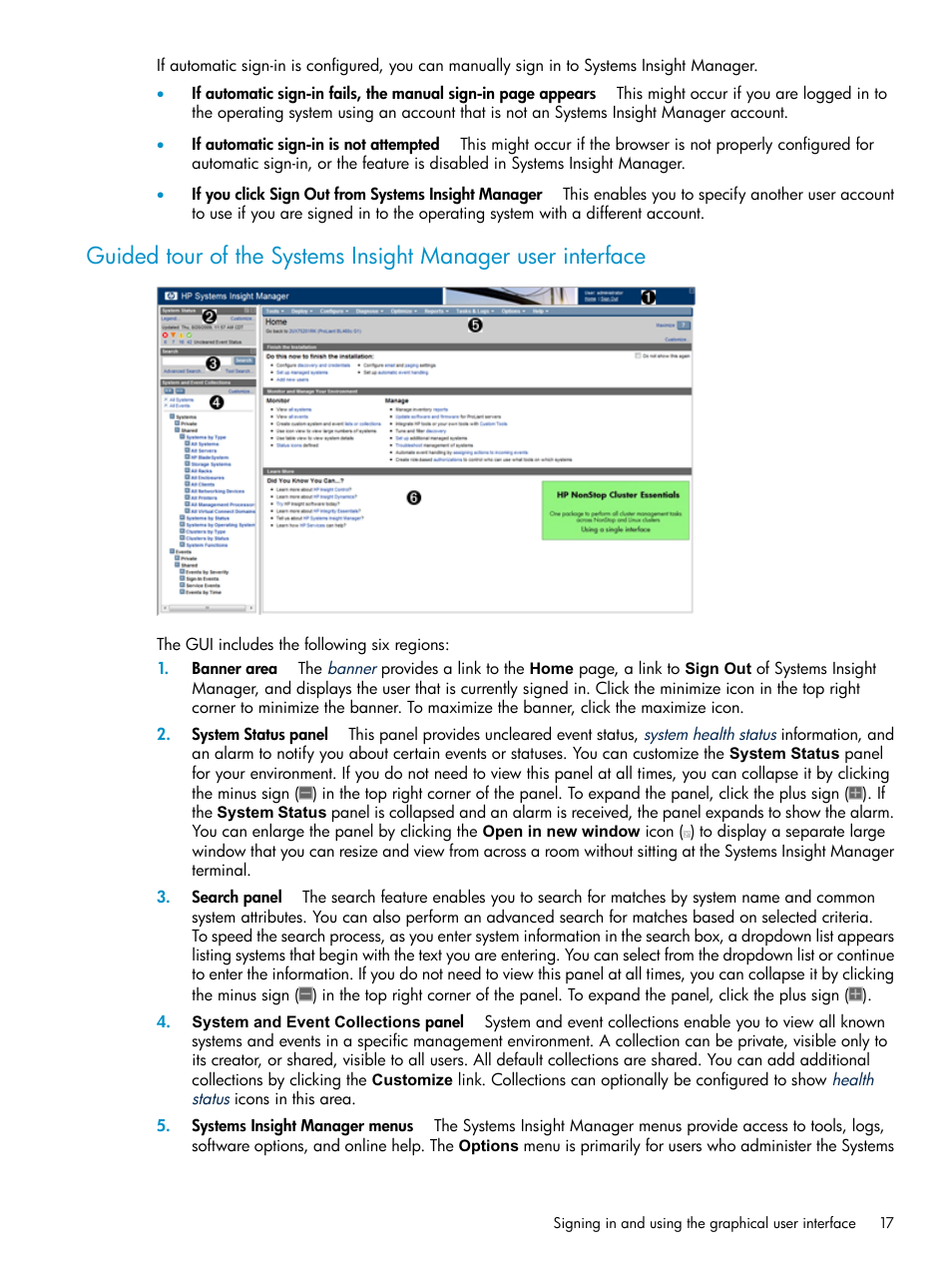 HP Systems Insight Manager User Manual | Page 17 / 187