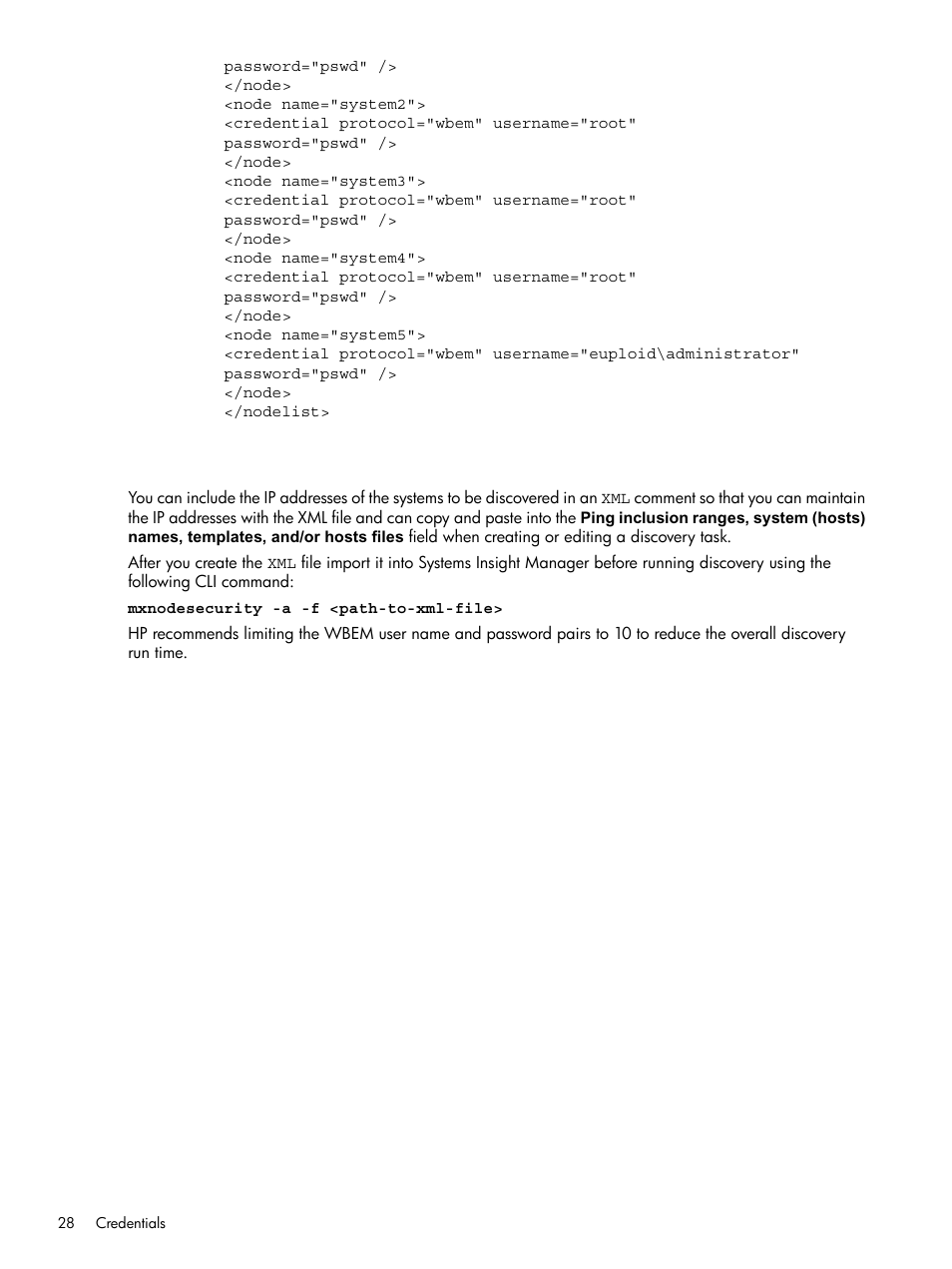 HP Systems Insight Manager User Manual | Page 28 / 187