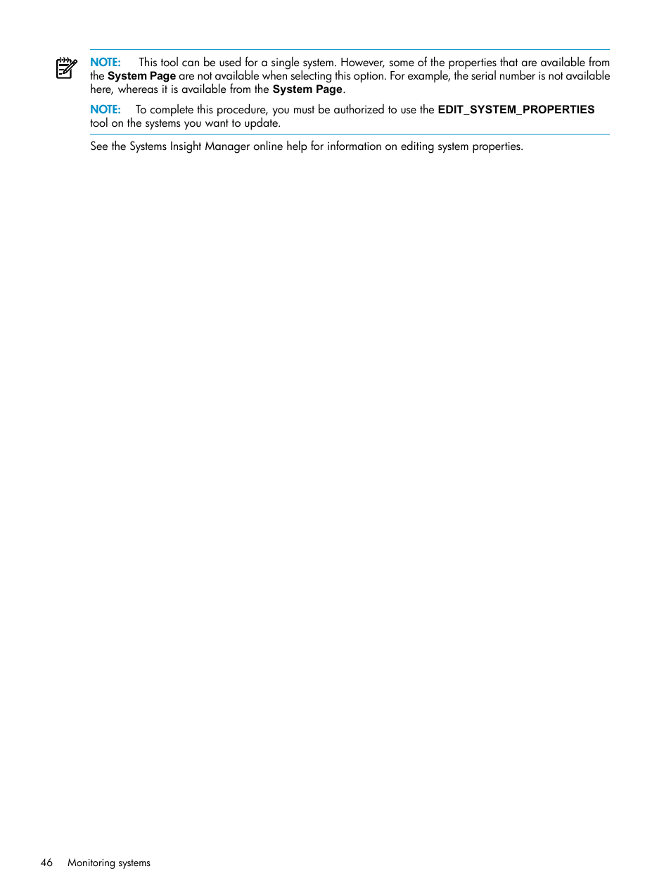 HP Systems Insight Manager User Manual | Page 46 / 187