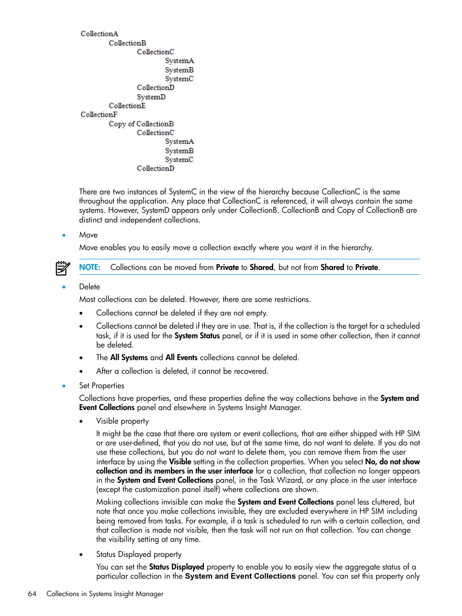 HP Systems Insight Manager User Manual | Page 64 / 187