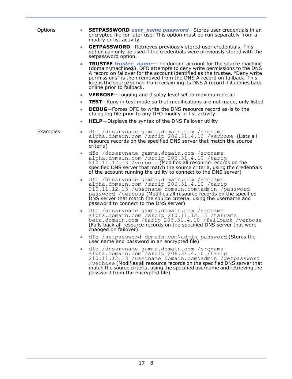 HP Storage Mirroring V5.1 Software User Manual | Page 119 / 208