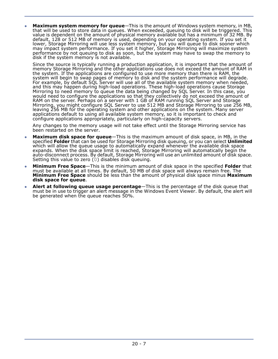 HP Storage Mirroring V5.1 Software User Manual | Page 186 / 208