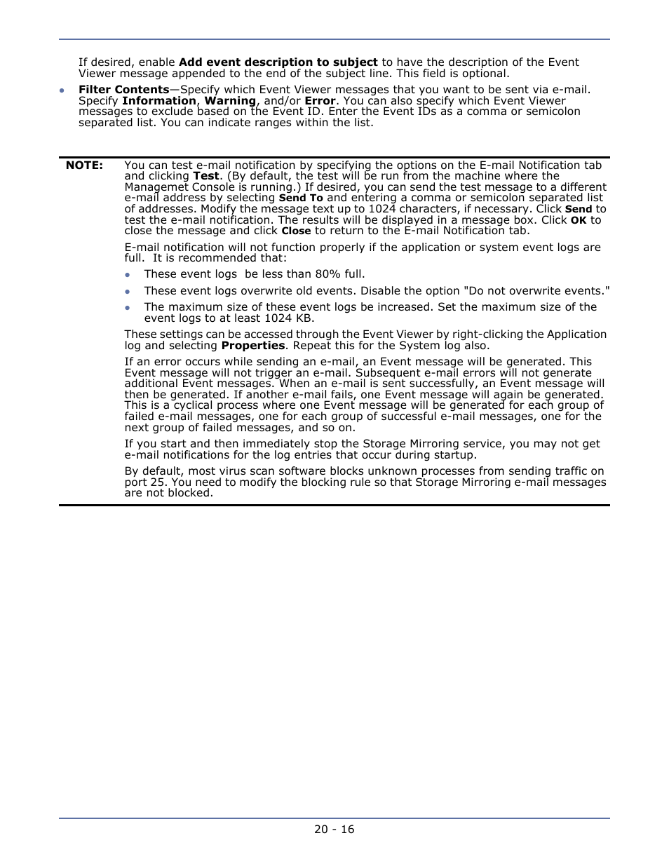 HP Storage Mirroring V5.1 Software User Manual | Page 195 / 208