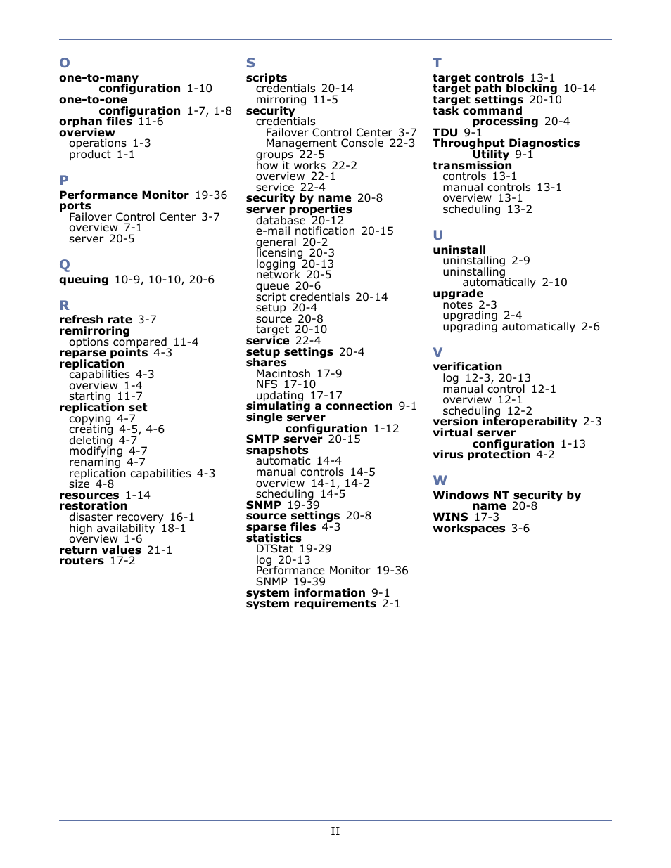 HP Storage Mirroring V5.1 Software User Manual | Page 208 / 208
