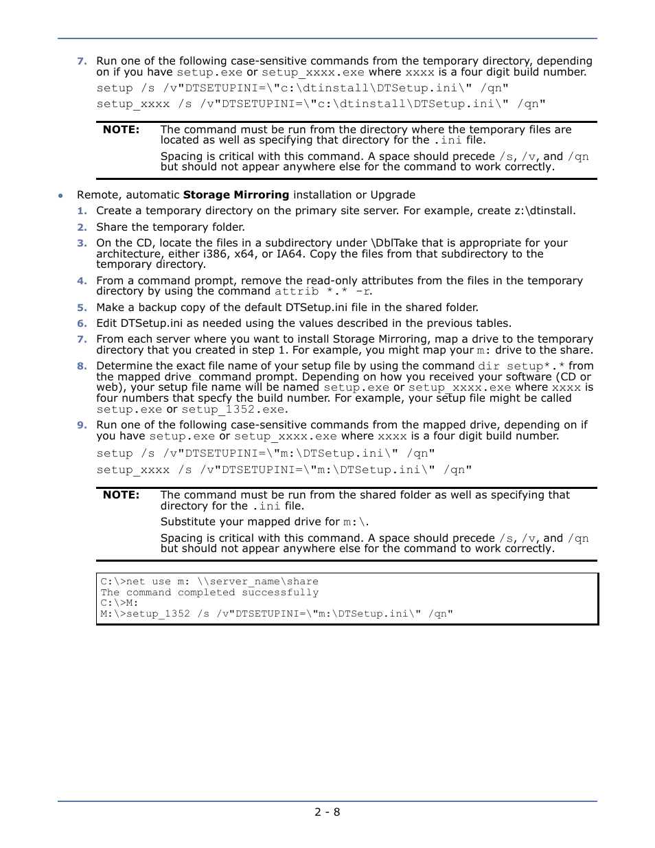 HP Storage Mirroring V5.1 Software User Manual | Page 29 / 208