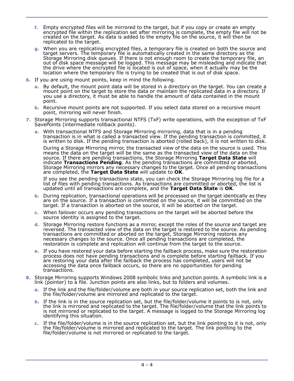 HP Storage Mirroring V5.1 Software User Manual | Page 42 / 208