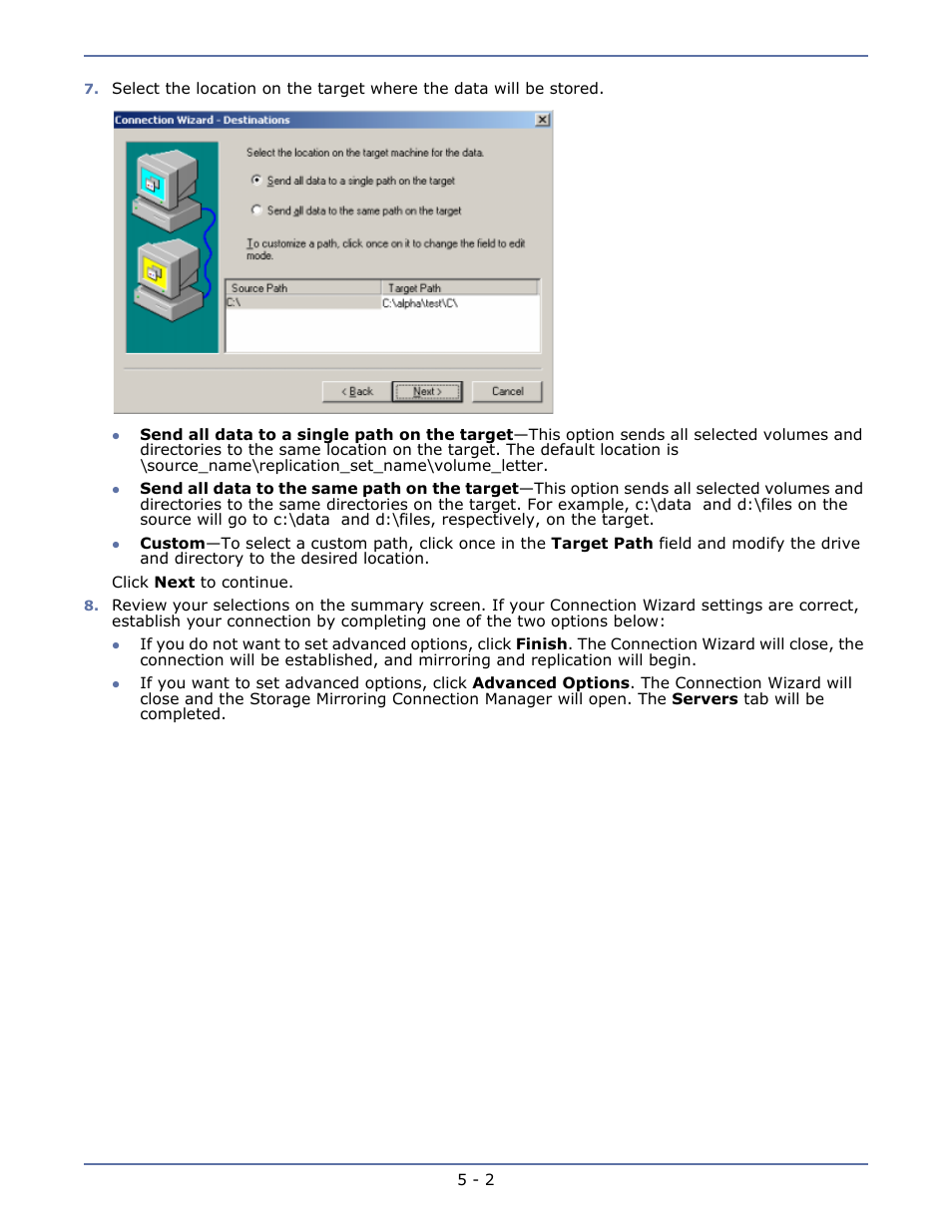 HP Storage Mirroring V5.1 Software User Manual | Page 48 / 208