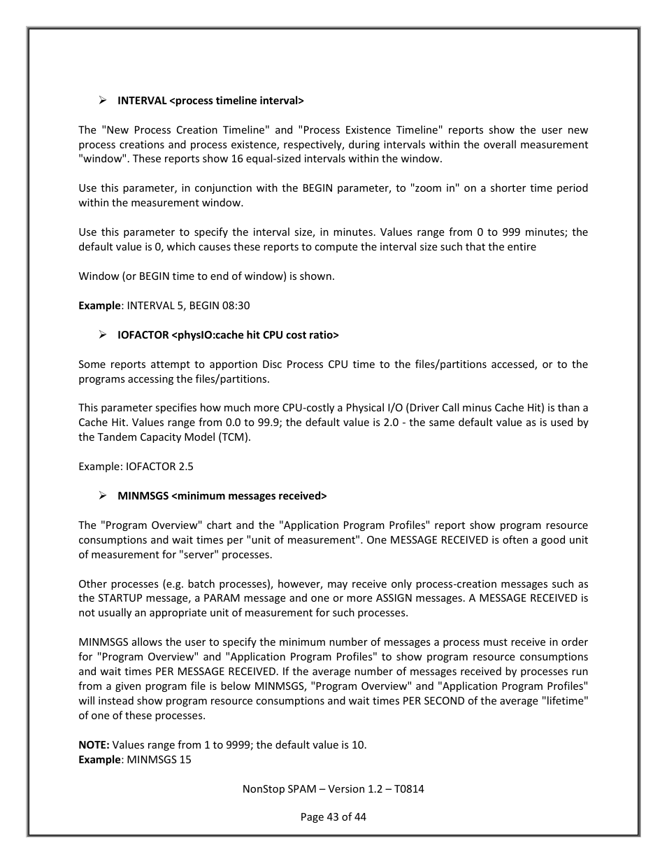 HP Integrity NonStop H-Series User Manual | Page 44 / 45