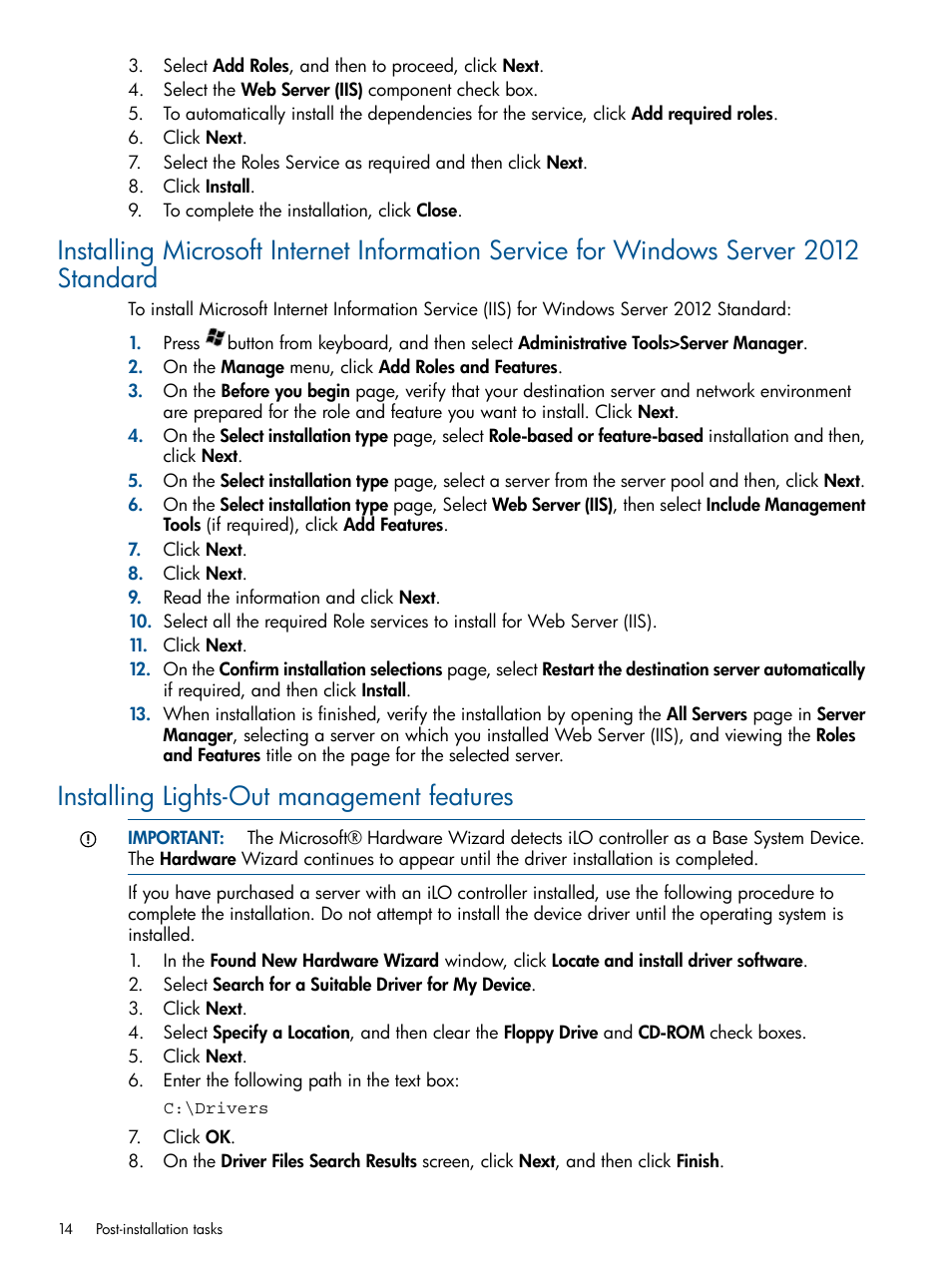 Installing lights-out management features | HP ProLiant ML310 G3 Server User Manual | Page 14 / 30