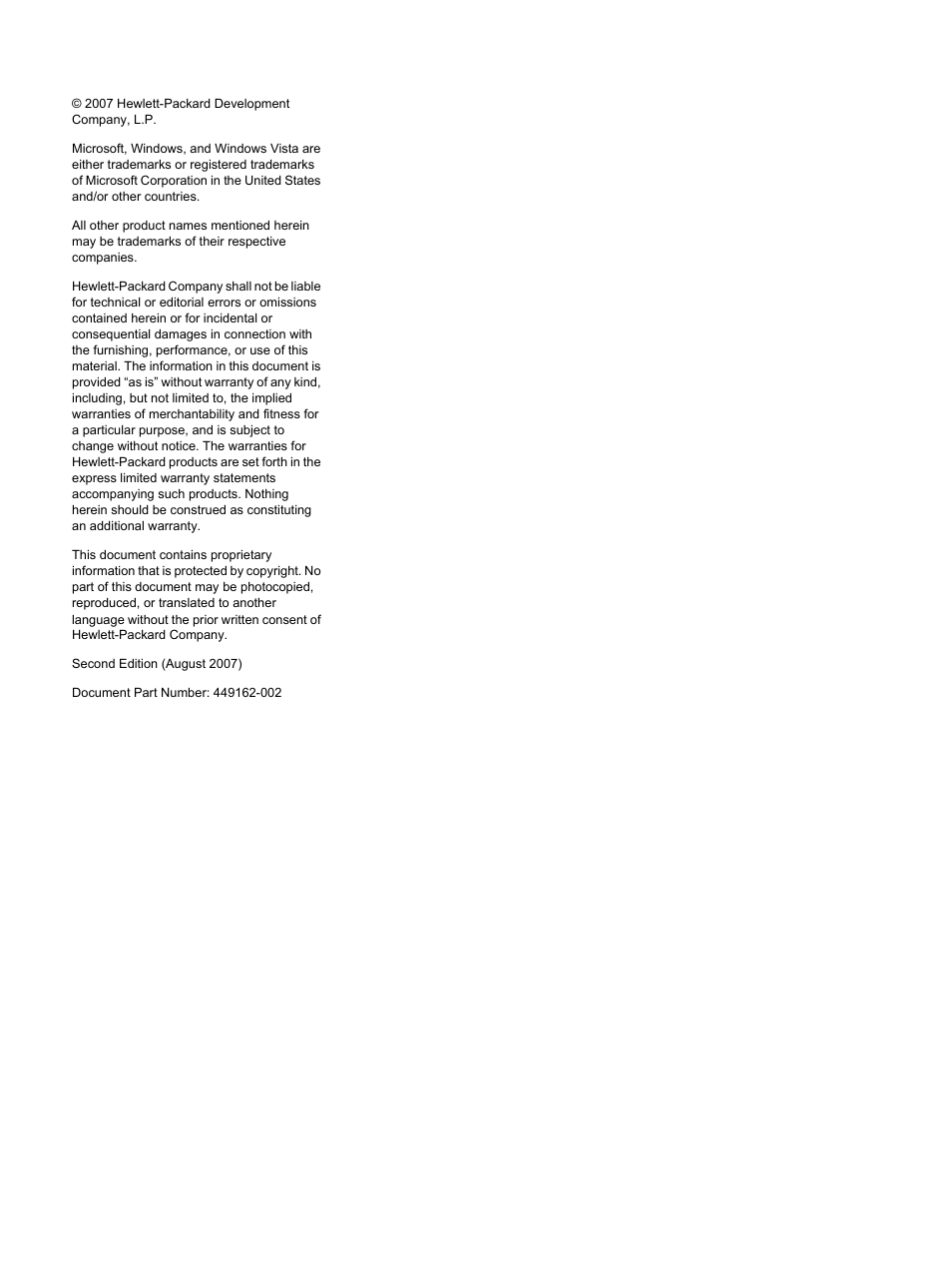 HP L1950 19-inch LCD Monitor User Manual | Page 2 / 55
