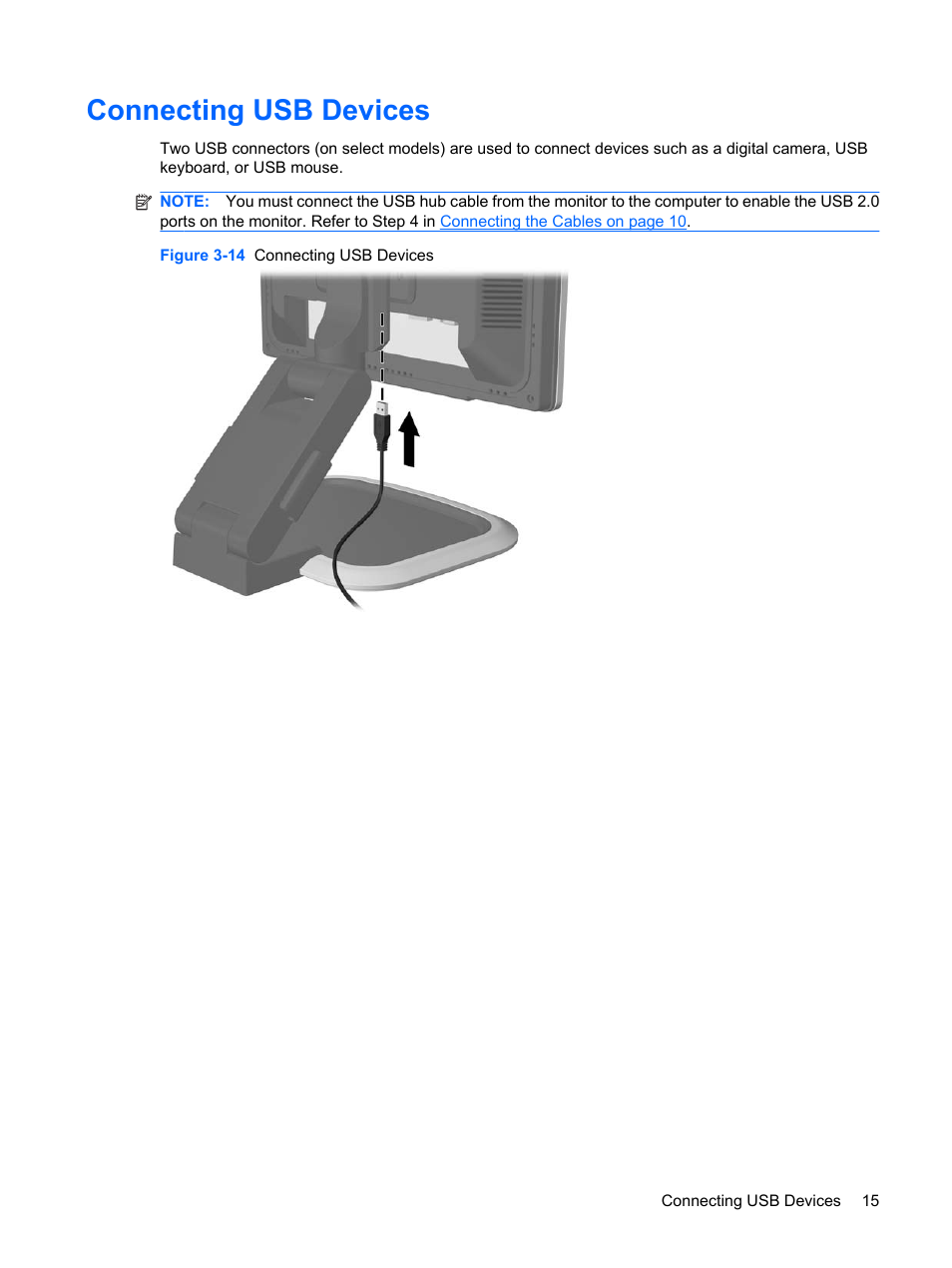 Connecting usb devices | HP L1950 19-inch LCD Monitor User Manual | Page 21 / 55