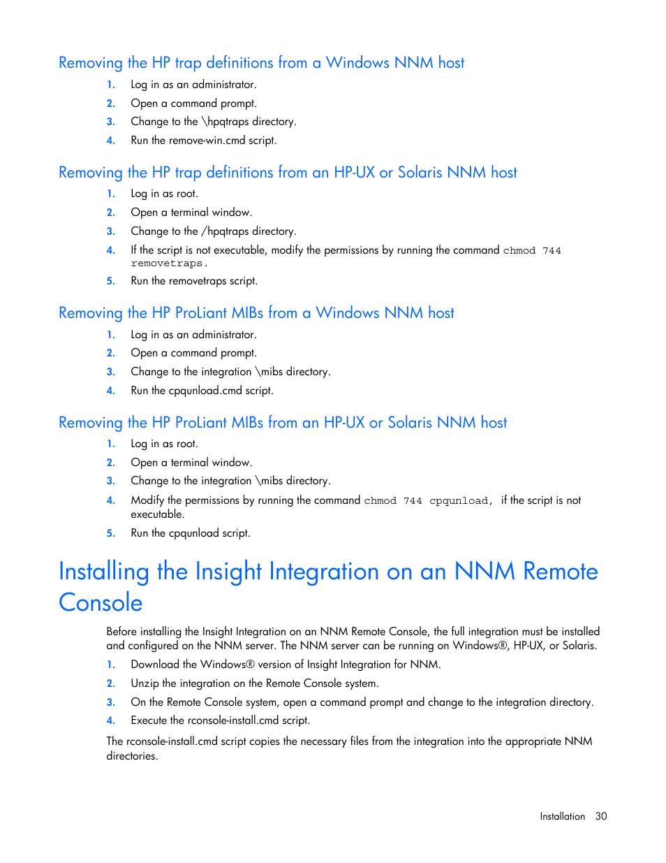 HP Remote Insight Lights-Out Edition II Board User Manual | Page 30 / 105