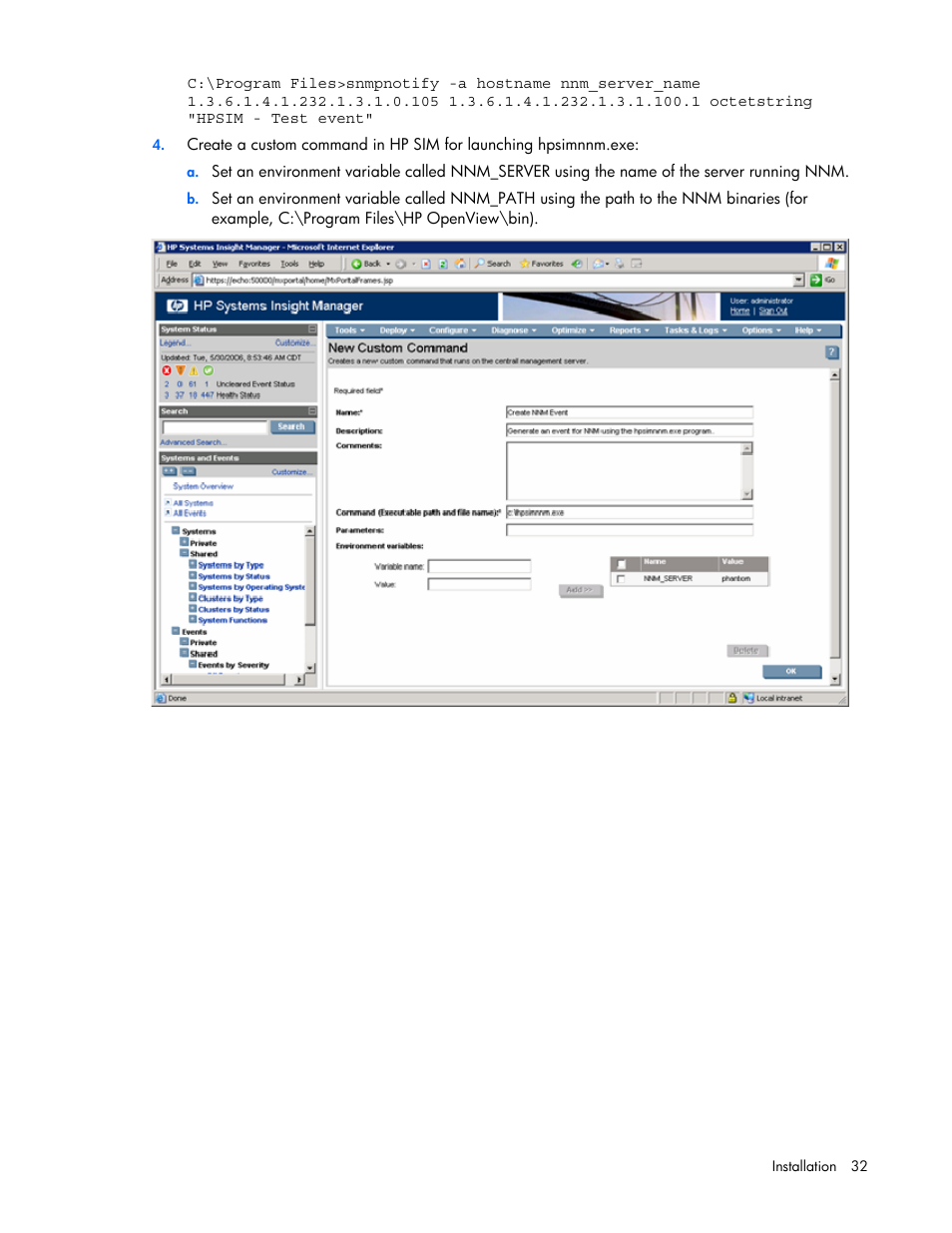 HP Remote Insight Lights-Out Edition II Board User Manual | Page 32 / 105