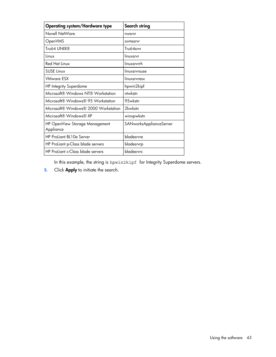 HP Remote Insight Lights-Out Edition II Board User Manual | Page 43 / 105