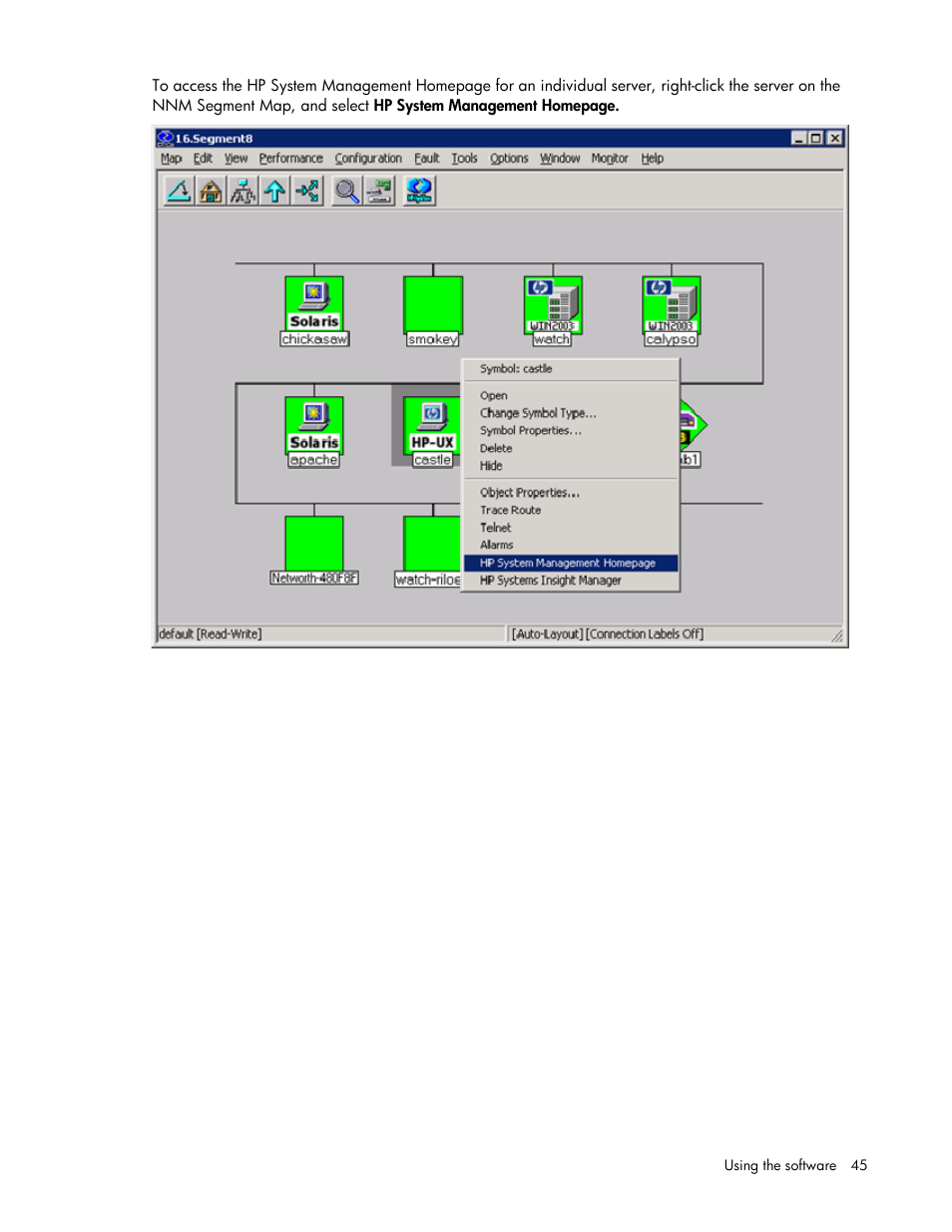 HP Remote Insight Lights-Out Edition II Board User Manual | Page 45 / 105