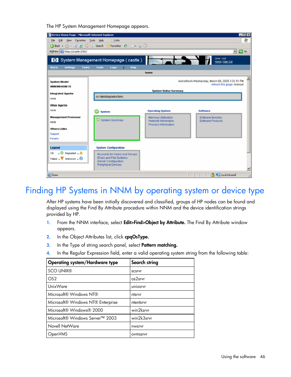 HP Remote Insight Lights-Out Edition II Board User Manual | Page 46 / 105