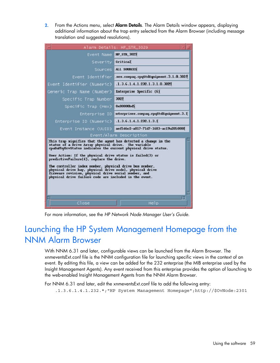 HP Remote Insight Lights-Out Edition II Board User Manual | Page 59 / 105