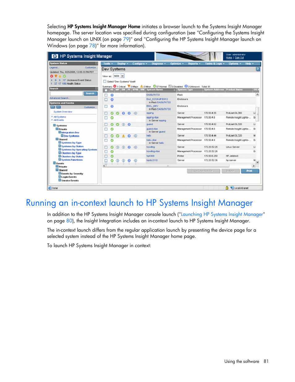 HP Remote Insight Lights-Out Edition II Board User Manual | Page 81 / 105