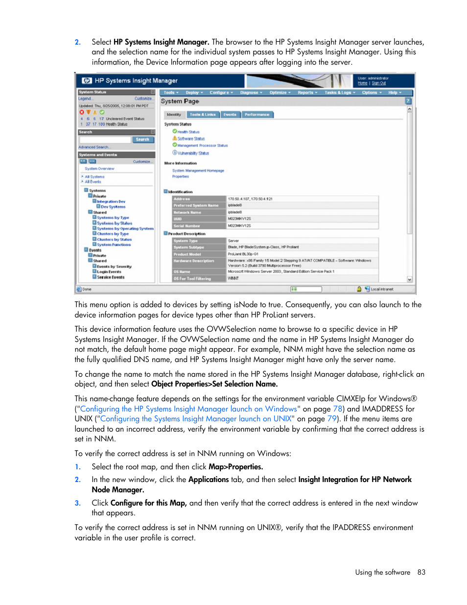 HP Remote Insight Lights-Out Edition II Board User Manual | Page 83 / 105