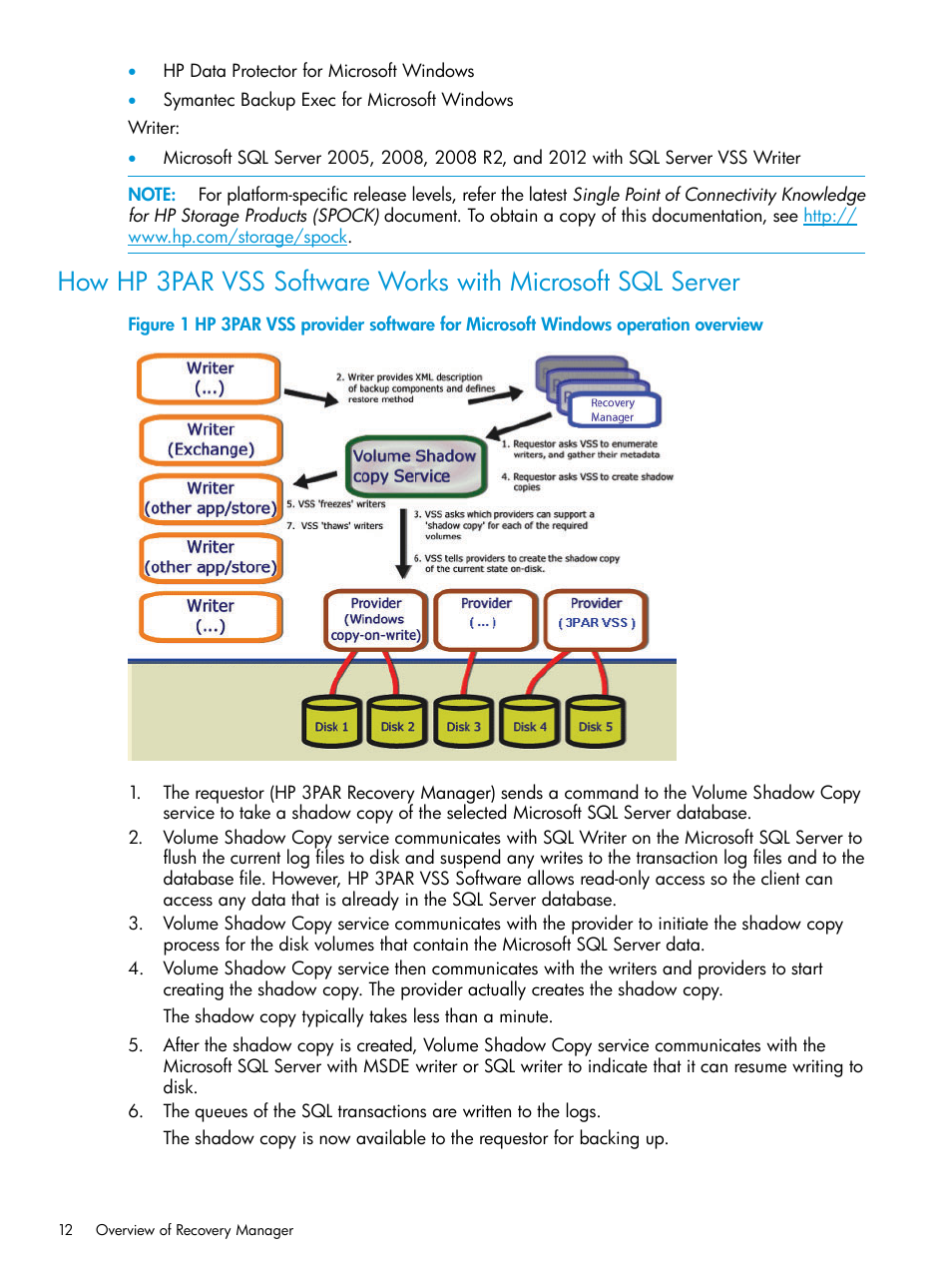 HP 3PAR Recovery Manager Software User Manual | Page 12 / 110