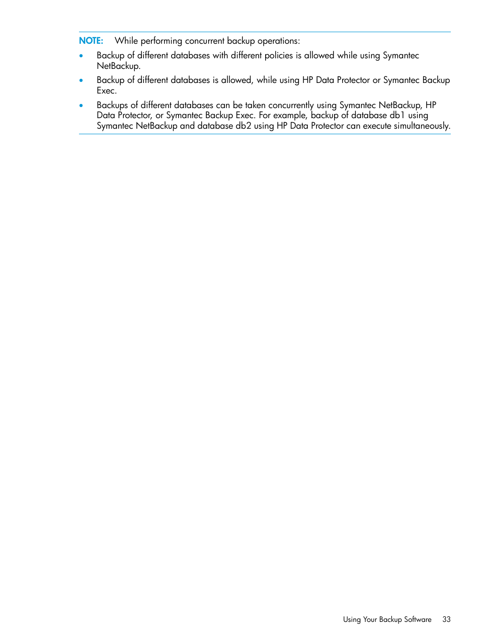 HP 3PAR Recovery Manager Software User Manual | Page 33 / 110