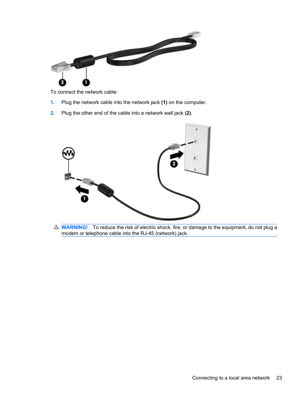 HP Compaq Presario CQ42-152TU Notebook PC User Manual | Page 33 / 123