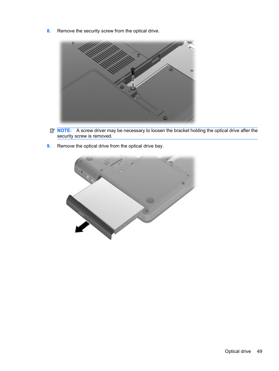 HP Compaq Presario CQ42-152TU Notebook PC User Manual | Page 59 / 123