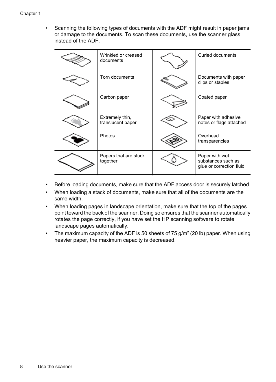 HP Scanjet N6310 Document Flatbed Scanner User Manual | Page 10 / 48