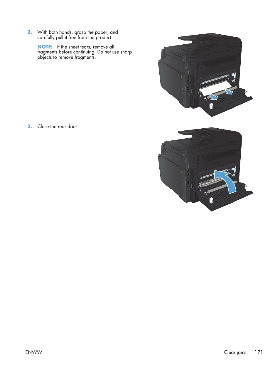 HP LaserJet Pro 200 color MFP M276nw User Manual | Page 187 / 238