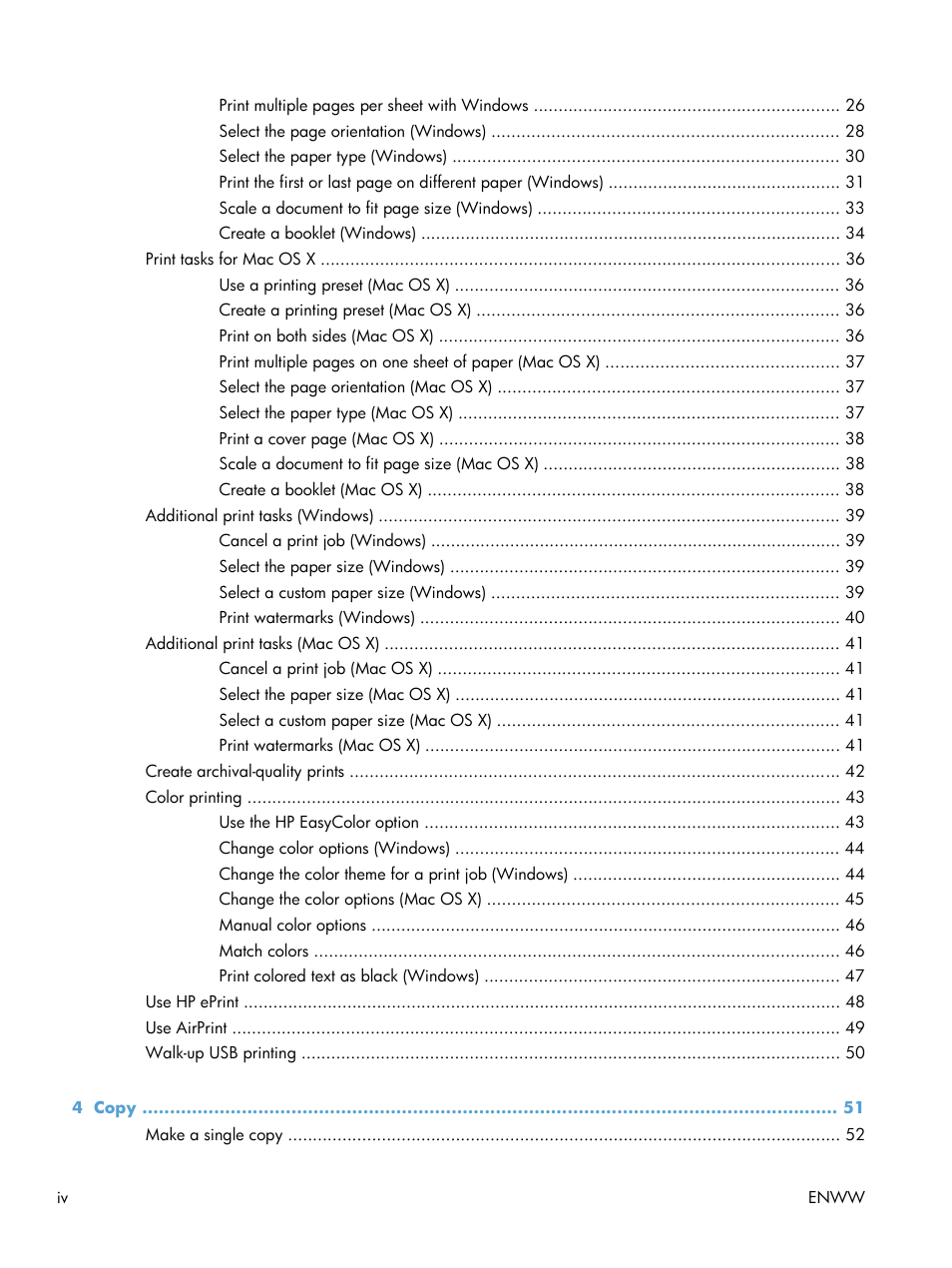 HP LaserJet Pro 200 color MFP M276nw User Manual | Page 6 / 238