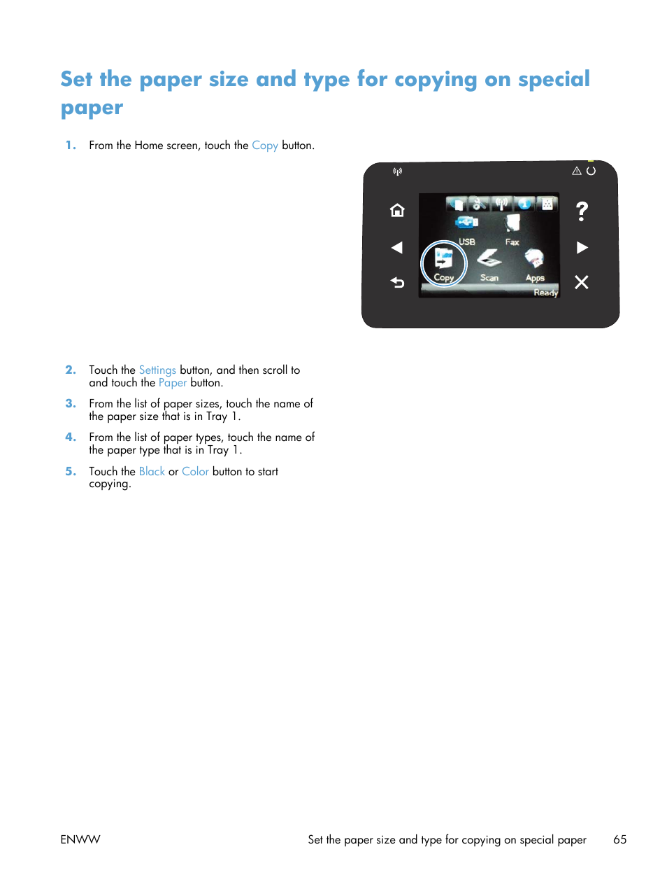 HP LaserJet Pro 200 color MFP M276nw User Manual | Page 81 / 238