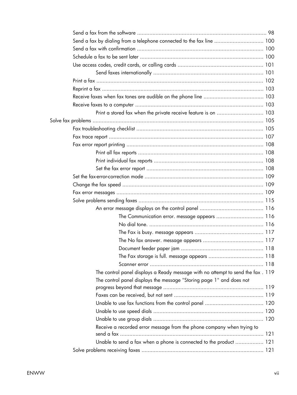HP LaserJet Pro 200 color MFP M276nw User Manual | Page 9 / 238