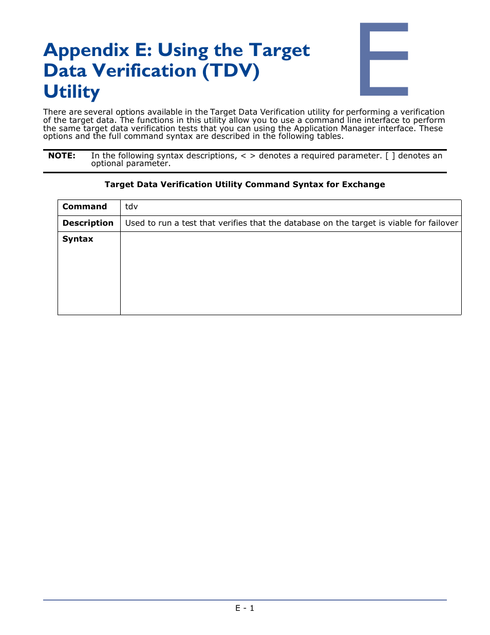 Using the target data verification, Tdv) utility | HP Storage Mirroring V4.5 Software User Manual | Page 154 / 163