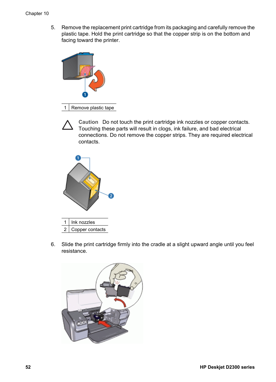 HP Deskjet D2345 Printer User Manual | Page 54 / 88