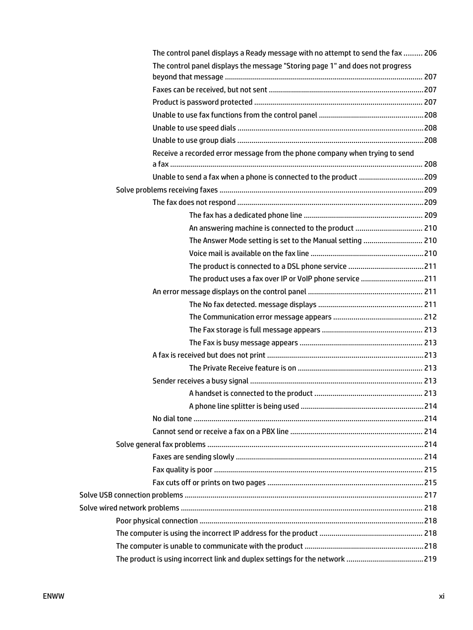 HP LaserJet Pro 500 Color MFP M570 User Manual | Page 13 / 252