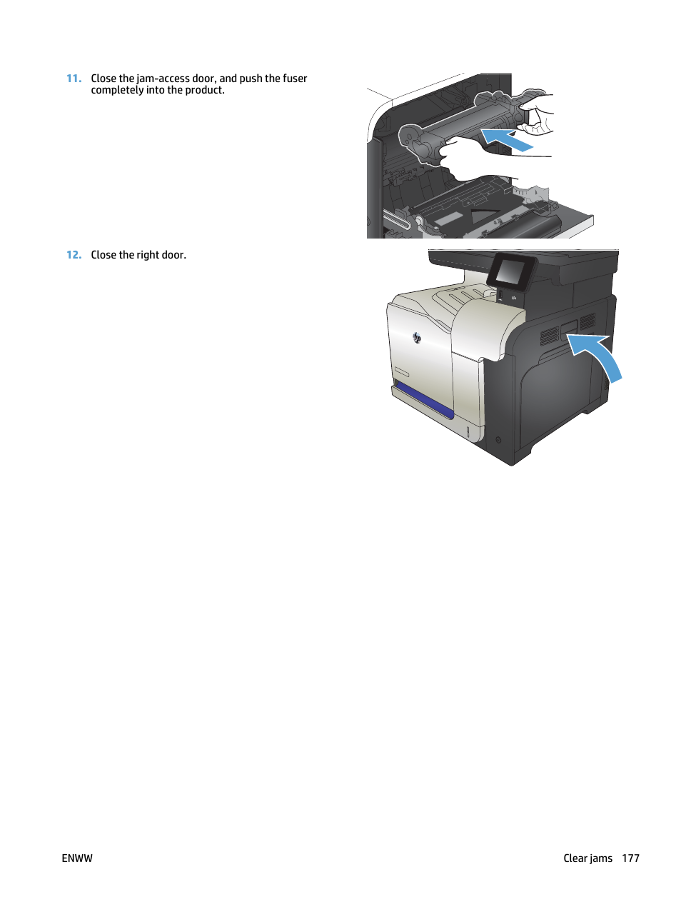 HP LaserJet Pro 500 Color MFP M570 User Manual | Page 191 / 252