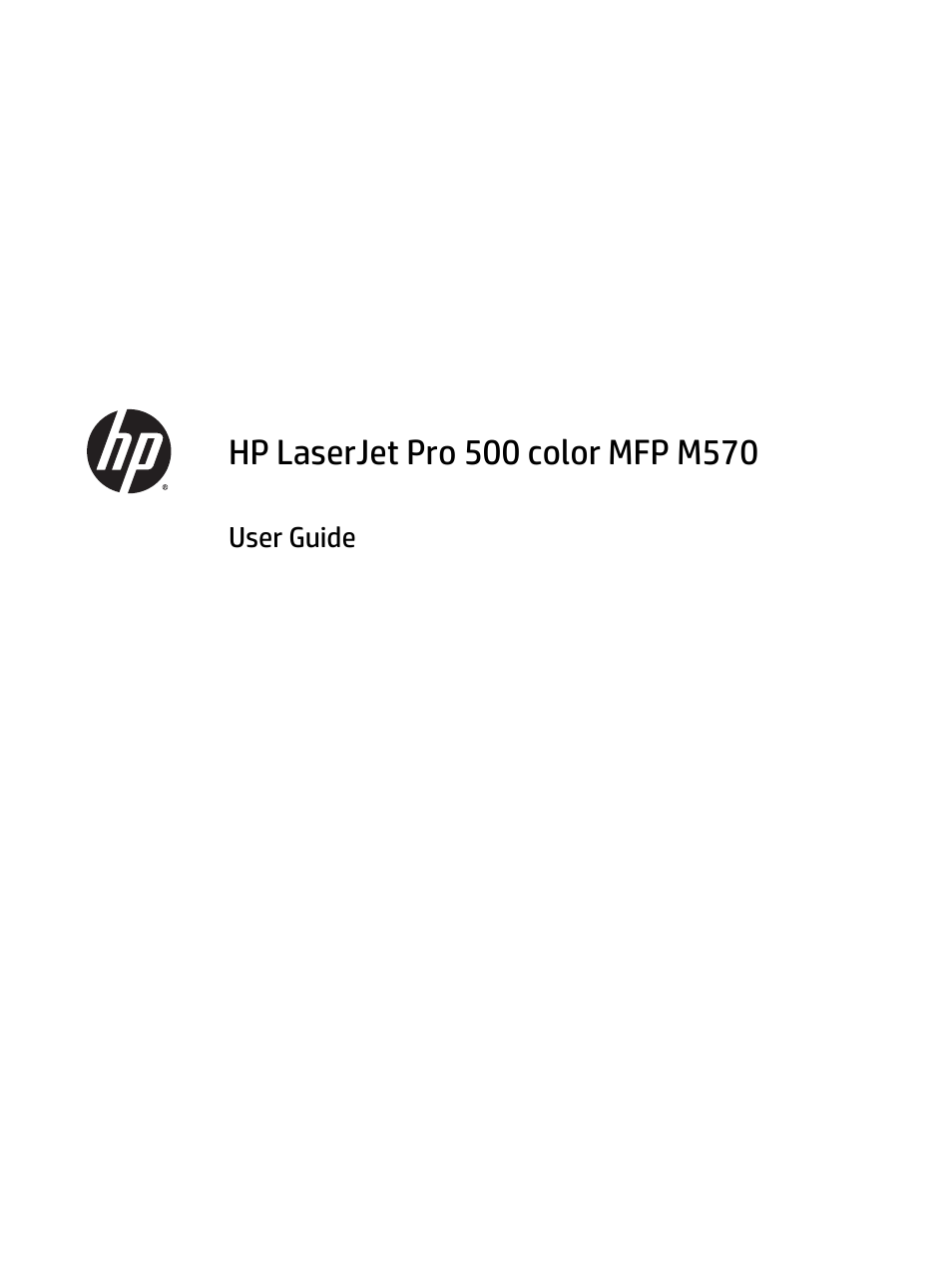 HP LaserJet Pro 500 Color MFP M570 User Manual | Page 3 / 252