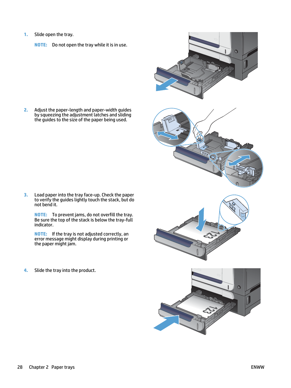 HP LaserJet Pro 500 Color MFP M570 User Manual | Page 42 / 252