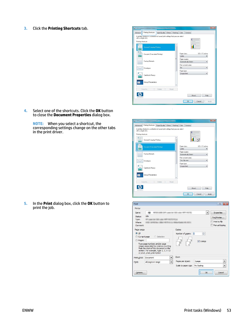 HP LaserJet Pro 500 Color MFP M570 User Manual | Page 67 / 252