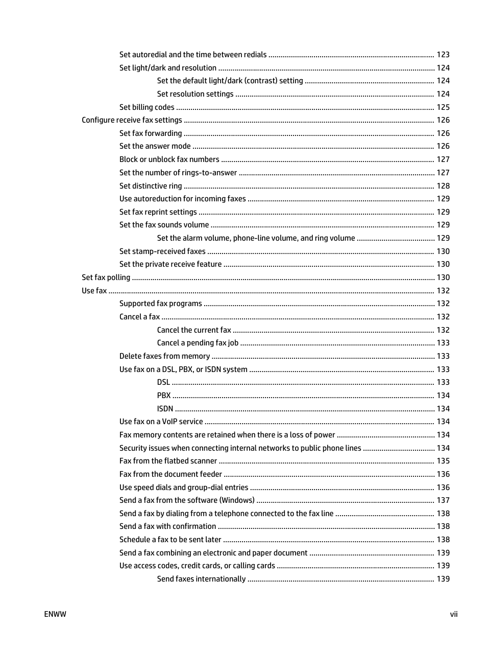 HP LaserJet Pro 500 Color MFP M570 User Manual | Page 9 / 252