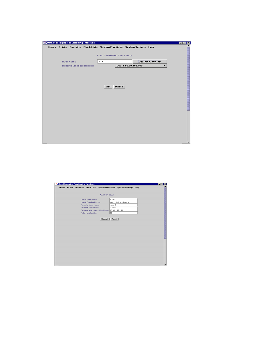 Omnimessaging provisioning client user guide | HP NonStop G-Series User Manual | Page 30 / 40
