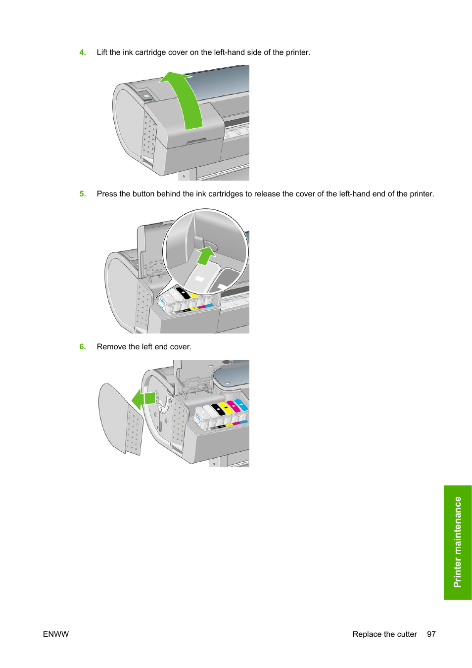 HP Designjet T620 Printer series User Manual | Page 100 / 169